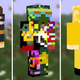 Minecraft skins that have reportedly affected players.